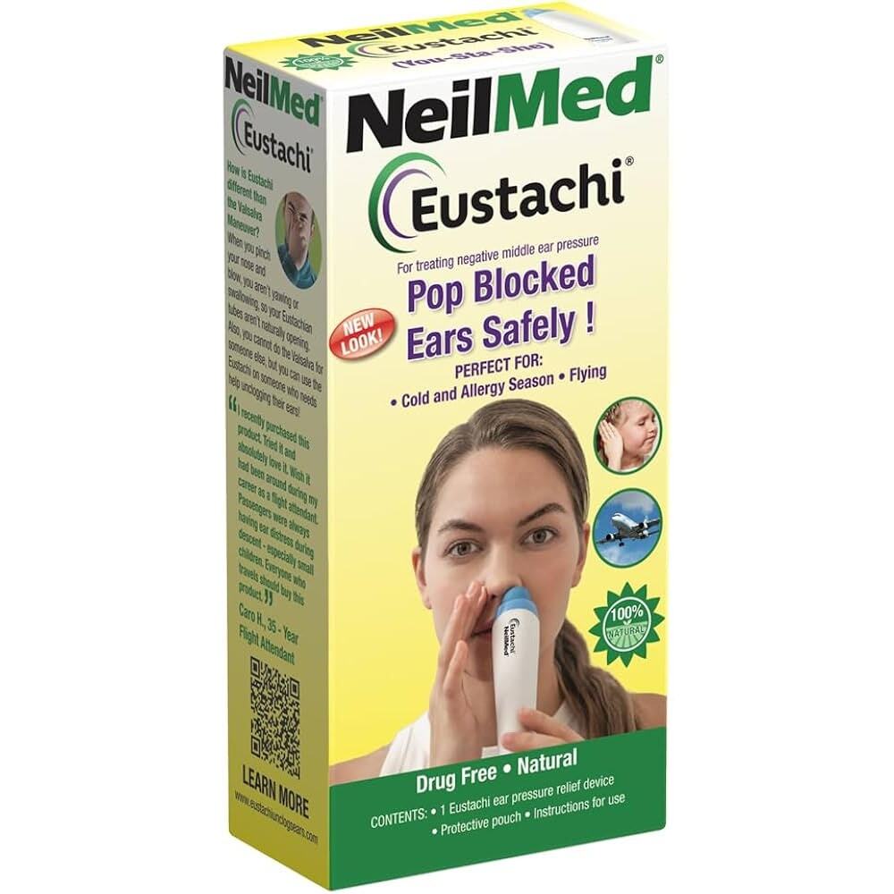 NeilMed Eustachi Pop Blocked Ear Safely